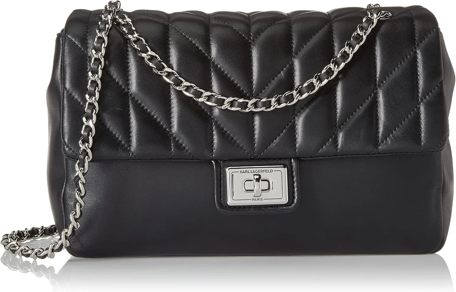 KARL LAGERFELD Agyness Large Shoulder Bag
