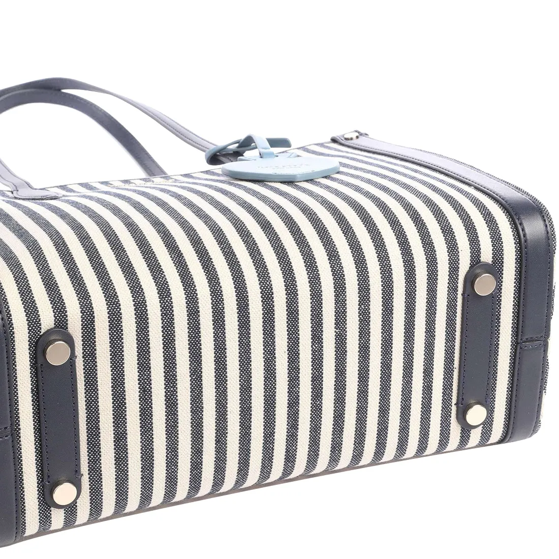 Kate Spade Market Stripe Medium Tote Bag in Blue Multi