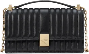 kate spade new york Deco Quilted Leather Mini Flap Chain Crossbody