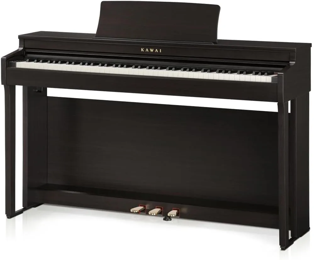 Kawai CN201 88-Key Digital Piano with Responsive Hammer III, Premium Rosewood