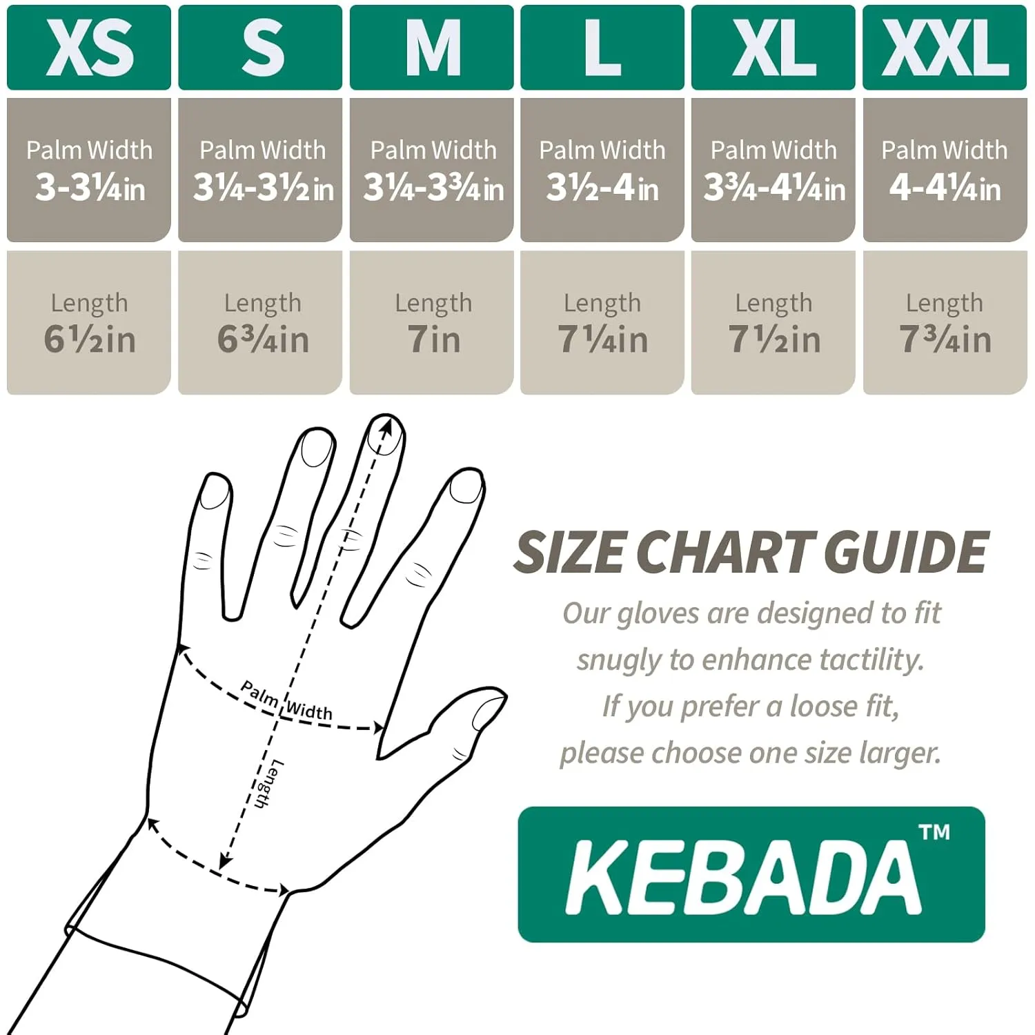 Kebada W1 Work Gloves for Men and Women, PU Coated Safety Gloves with Grip, Touchscreen, Ideal for Warehouse Package Handling, Construction, Gardening, Gray Large