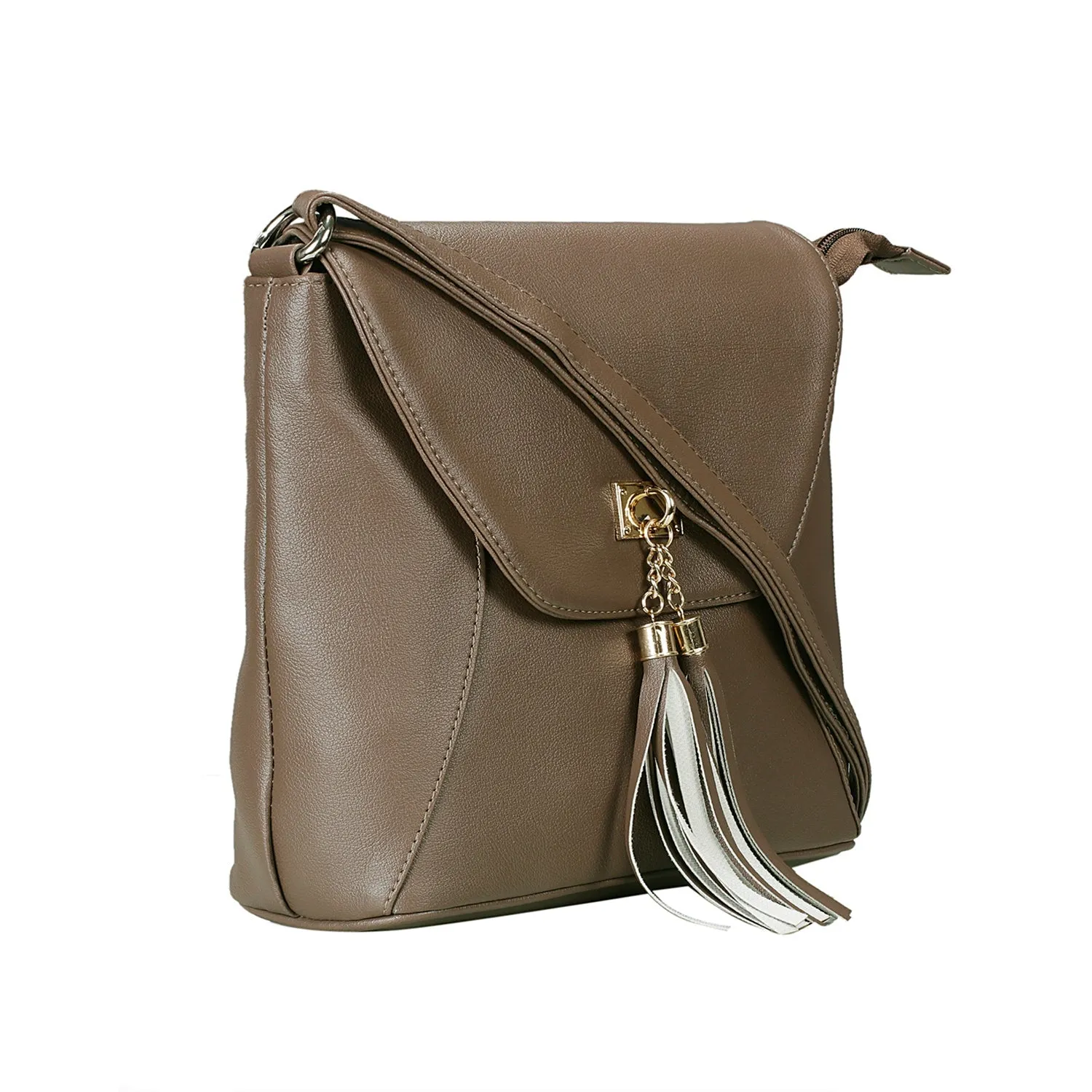 Khadim Crossbody Sling Bag with Adjustable Long Strap for Women