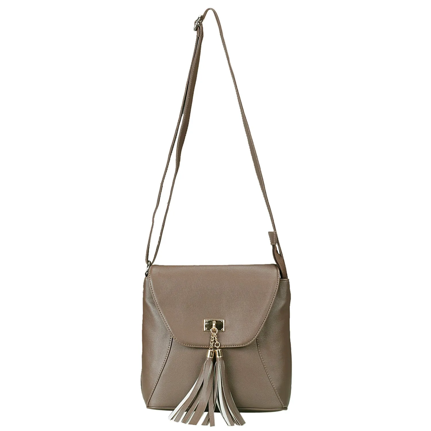 Khadim Crossbody Sling Bag with Adjustable Long Strap for Women