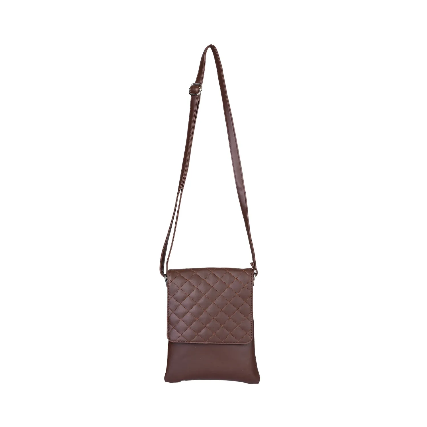 Khadim Crossbody Sling Bag with Adjustable Long Strap for Women