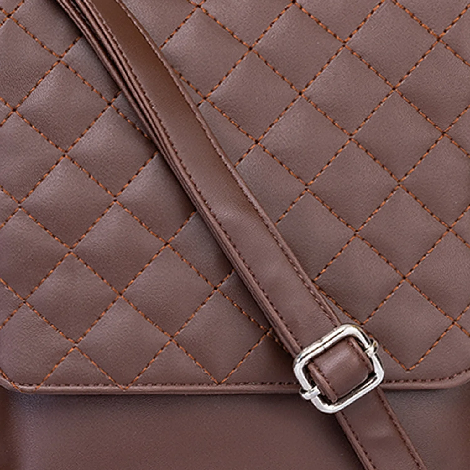 Khadim Crossbody Sling Bag with Adjustable Long Strap for Women