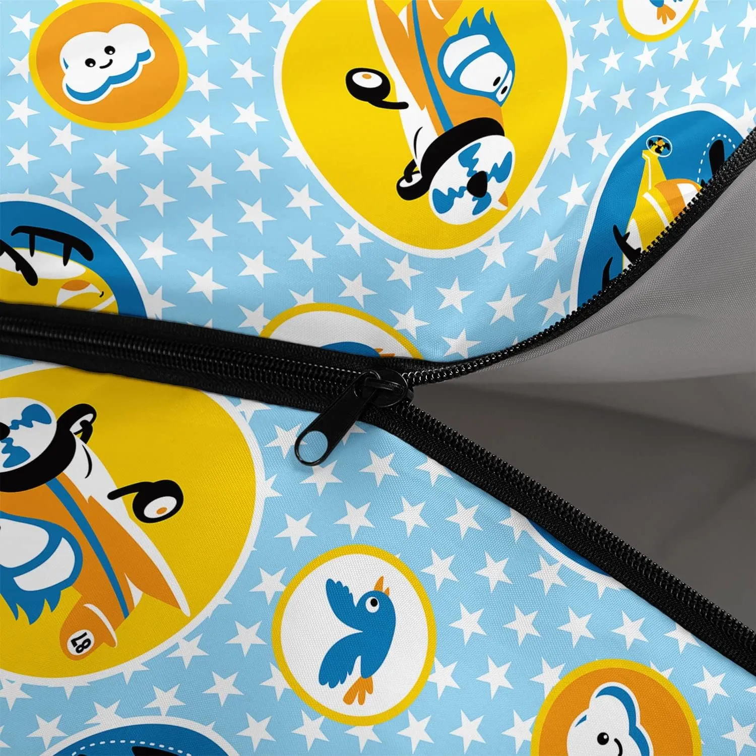 Kids Sleeping Bag for Boys and Girls,Monster Alien Print-Lightweight Warm Portable Outdoor Indoor-Waterproof Cold Weather Resistant Sleeping Bag for Camping Hiking