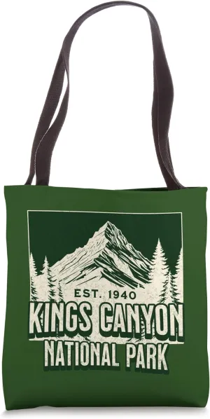 Kings Canyon National Park Tote Bag