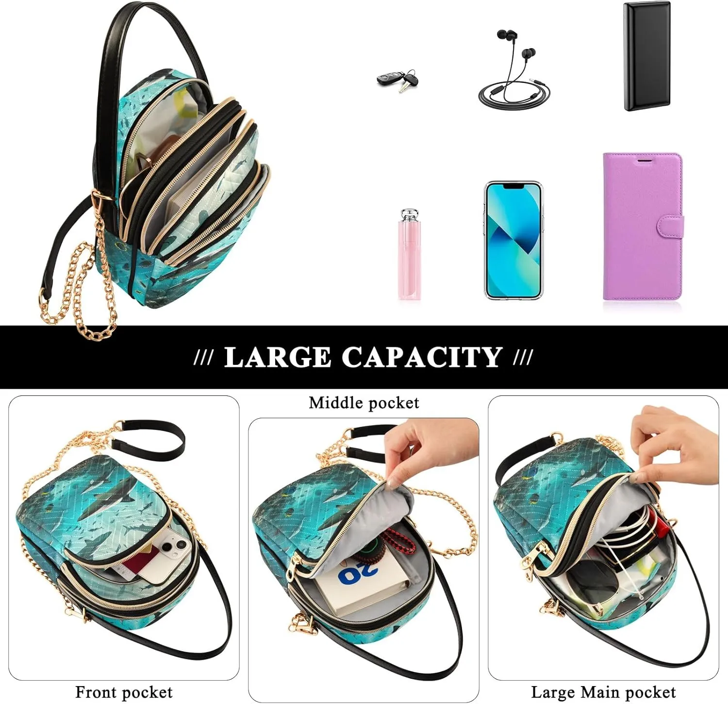 Ladies Crossbody Bags Travel Handbags
