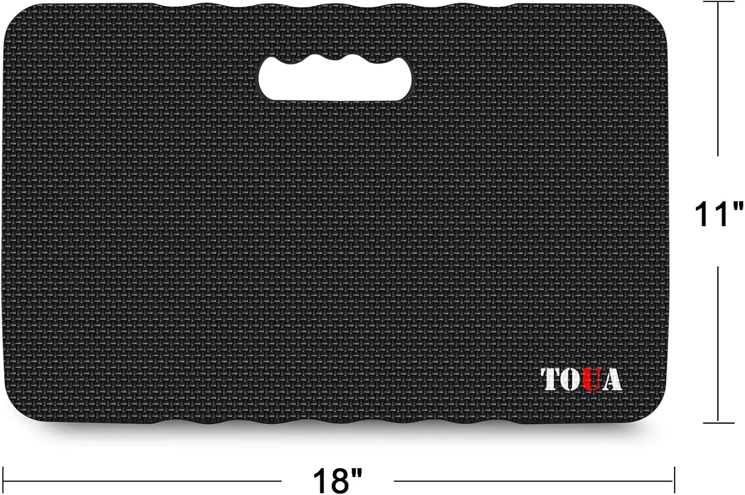 Large Kneeling Pad, High Density Foam Support Knee with Thick Kneeling Mat 17.8"x11"x1.5", Kneeler Pads for Work Gardening, Baby Bath, Yoga, Pray, Exercise, Fitness, 1 Pack