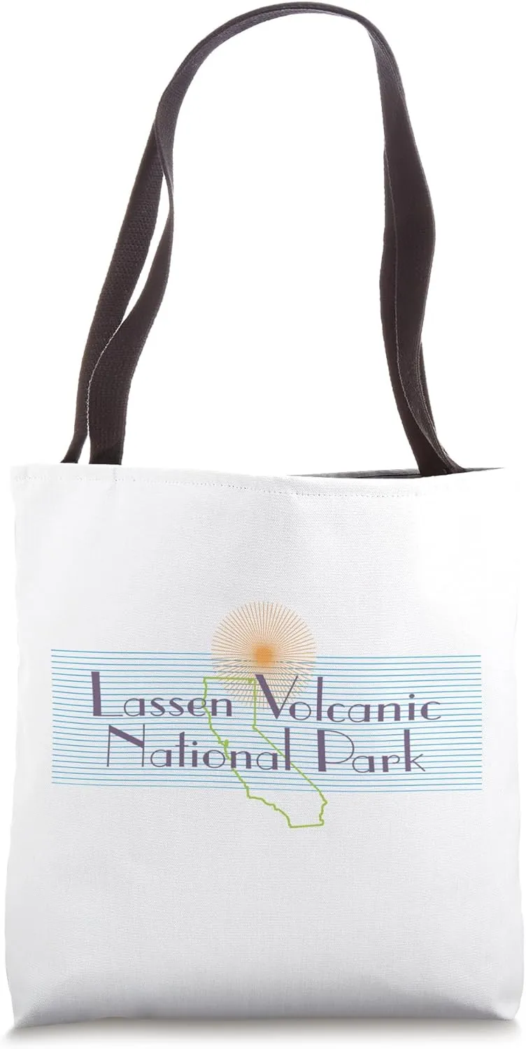 Lassen Volcanic National Park California USA Travel Souvenir Tote Bag
