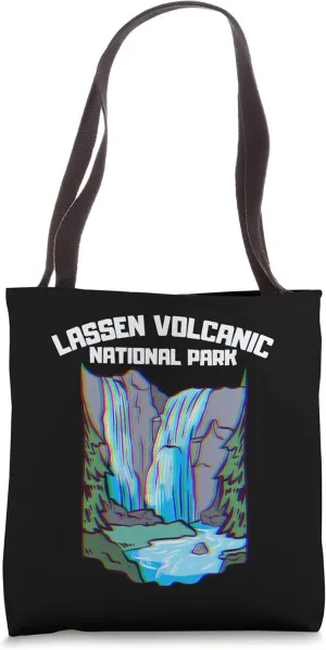 Lassen Volcanic National Park Waterfall Tote Bag