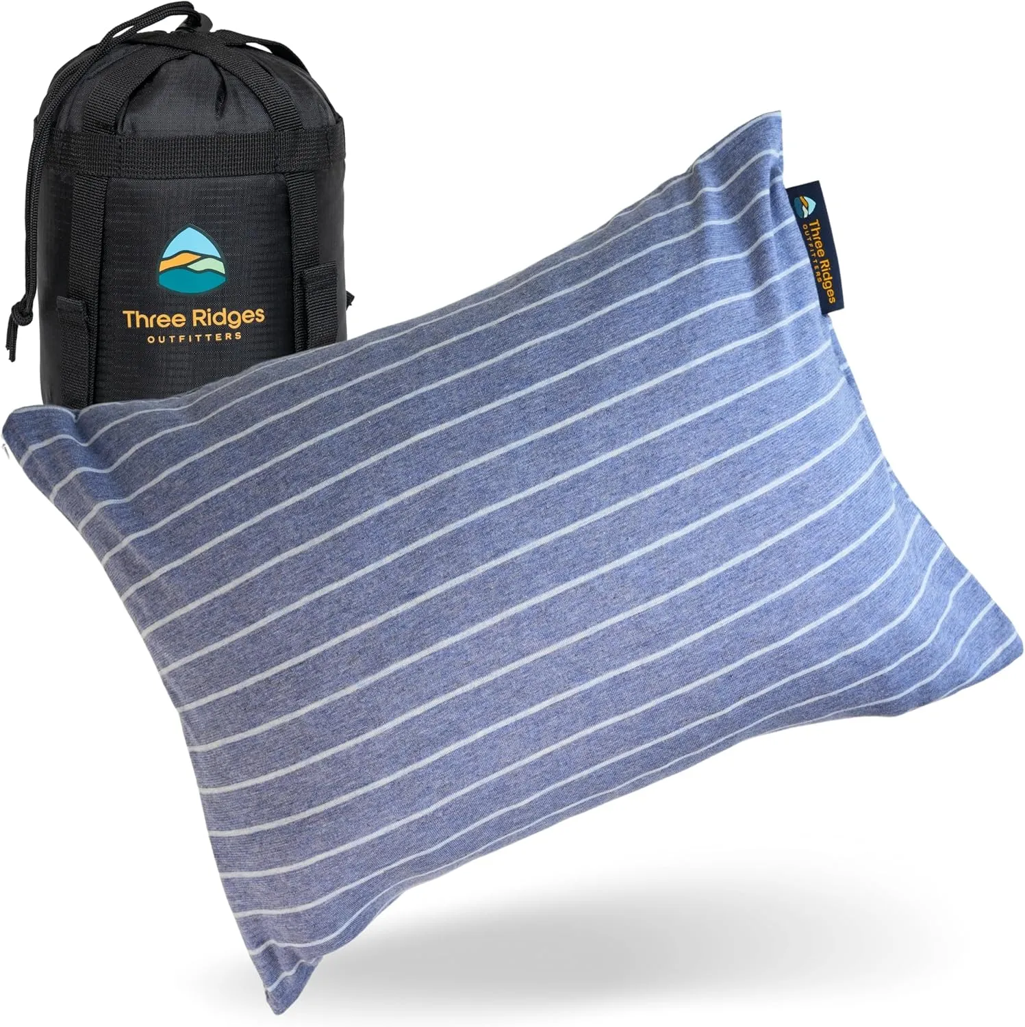 Latex Foam Adventure Pillow - Compressible, Adjustable, Camping, Roadtrip, Airplane, Travel, Camping Essential