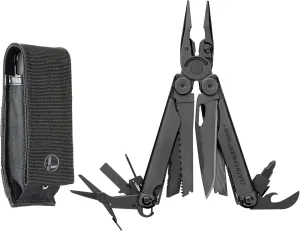 LEATHERMAN, Wave , 18-in-1 Full-Size, Versatile Multi-tool for DIY, Home, Garden, Outdoors or Everyday Carry (EDC), Black