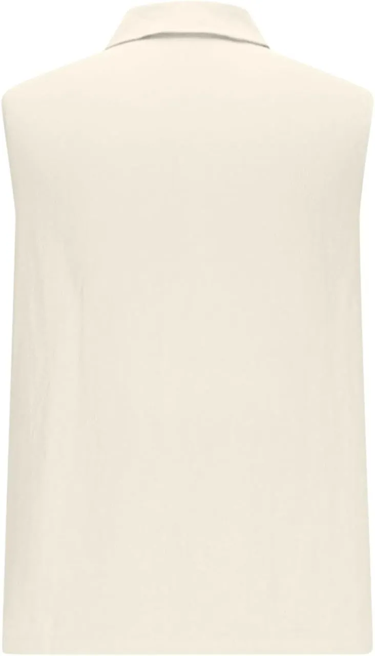 Linen Sleeveless Shirts for Men Beach Vacation Outfits Textured V Neck Tropical Shirt Tank Tops Cut Off Holiday 2025