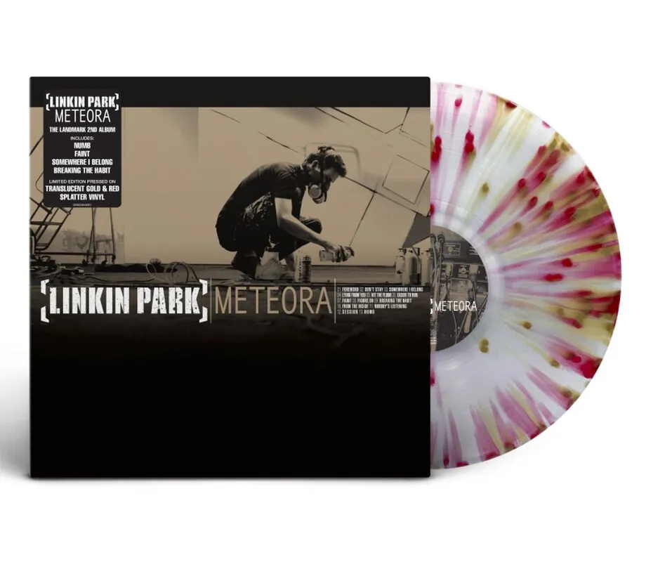 Linkin Park - Meteora LP (Translucent Gold & Red Splatter Vinyl)