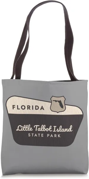 Little Talbot Island State Park Florida Welcome Vacation Tote Bag