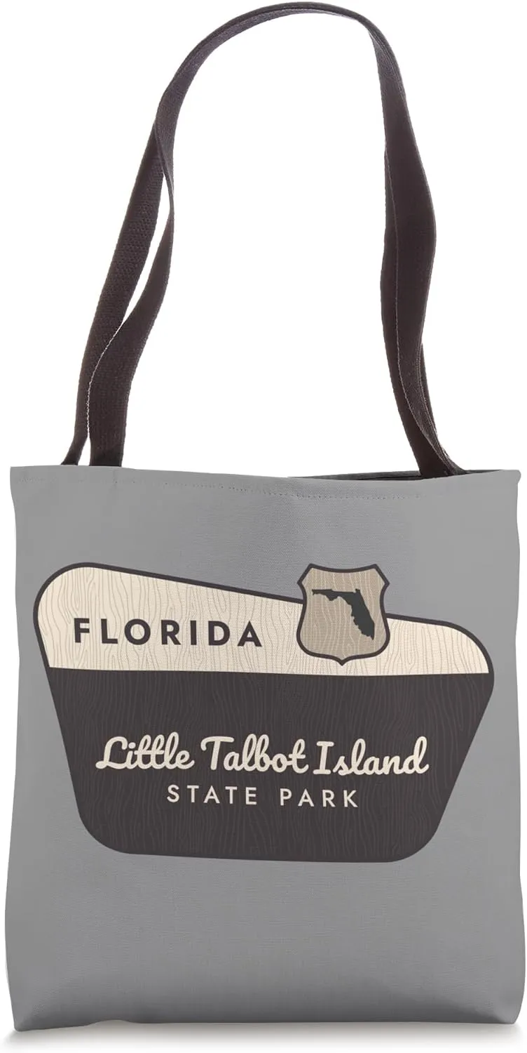 Little Talbot Island State Park Florida Welcome Vacation Tote Bag