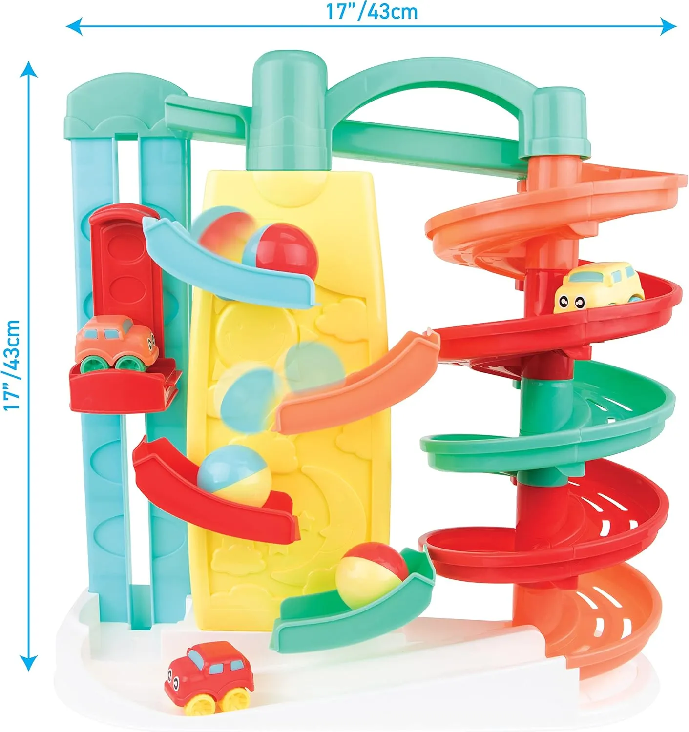Lots to Play Toys - Rollin Ramp Car Park Gift Set - JC Toys