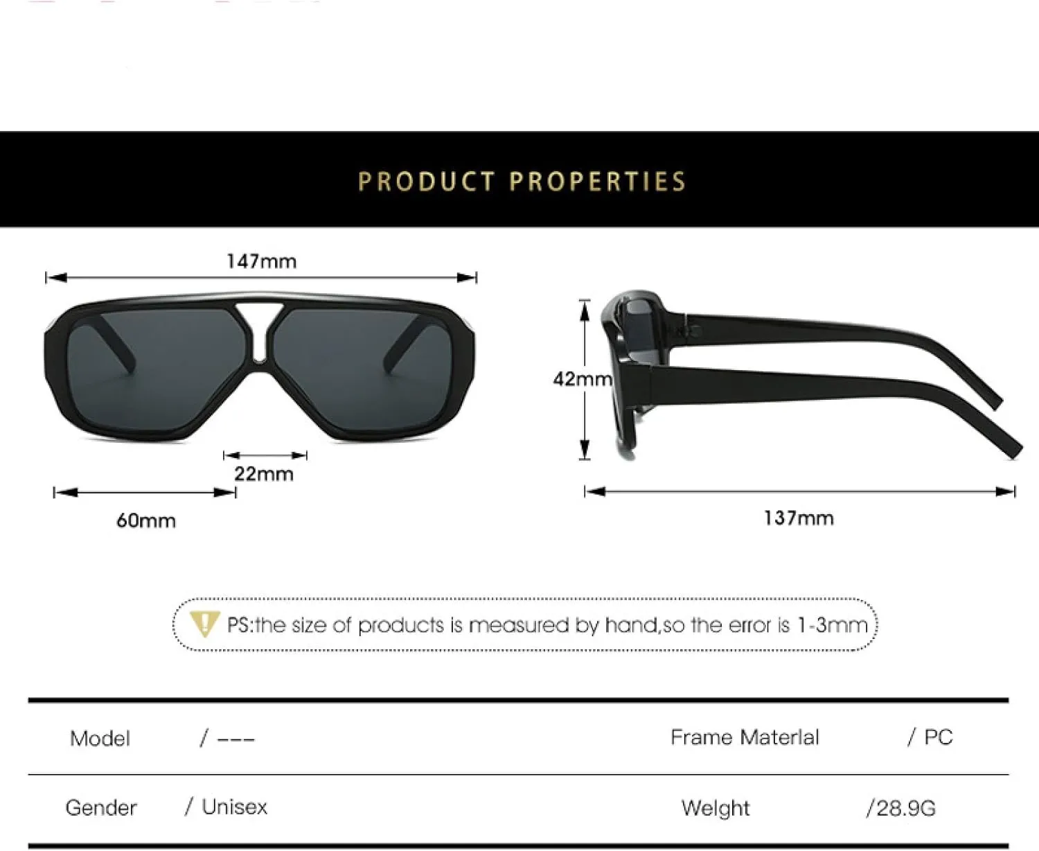 Luxury Bridges Sunglasses Fashion Trending Outdoors Driving Shades Unisex Uv400