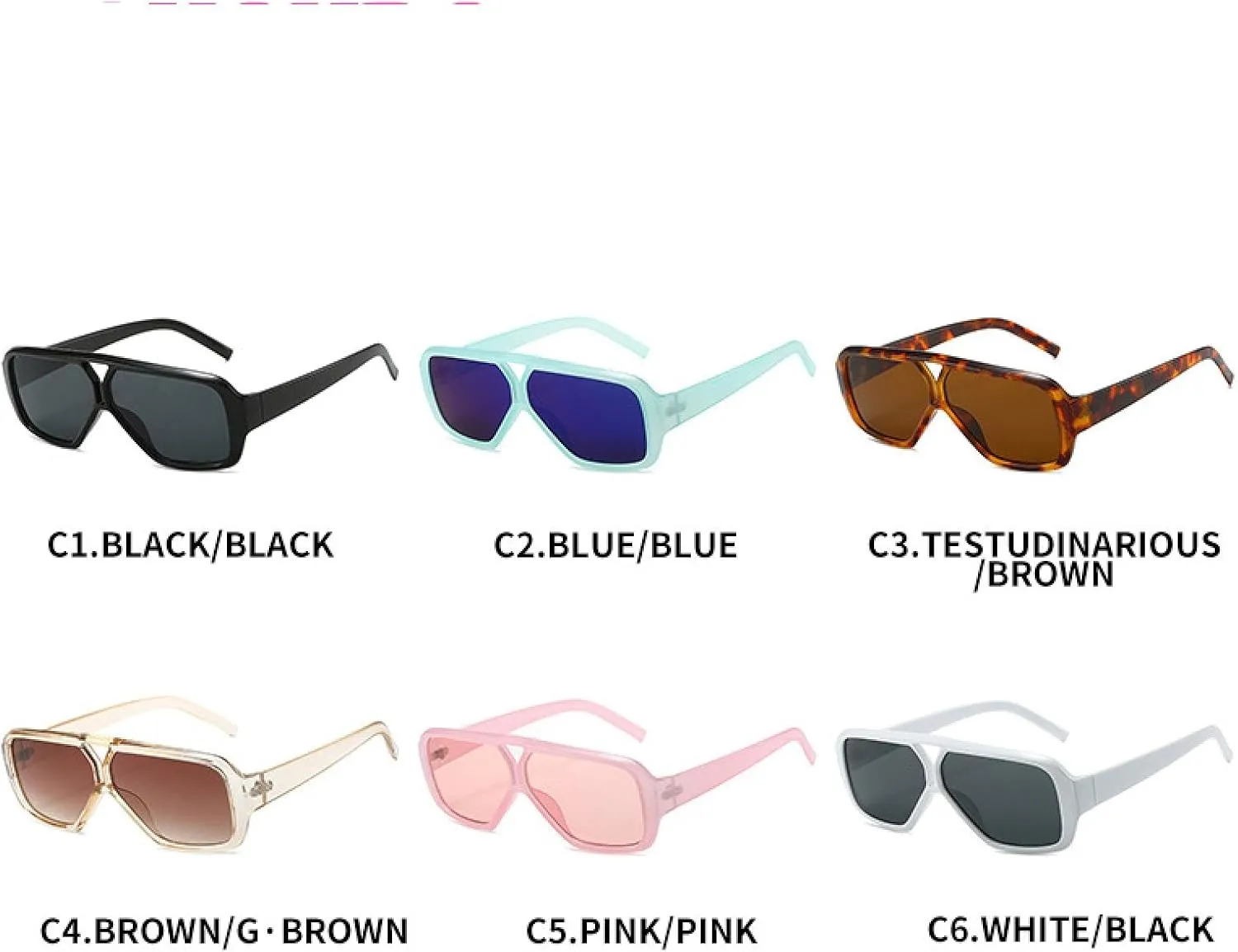 Luxury Bridges Sunglasses Fashion Trending Outdoors Driving Shades Unisex Uv400