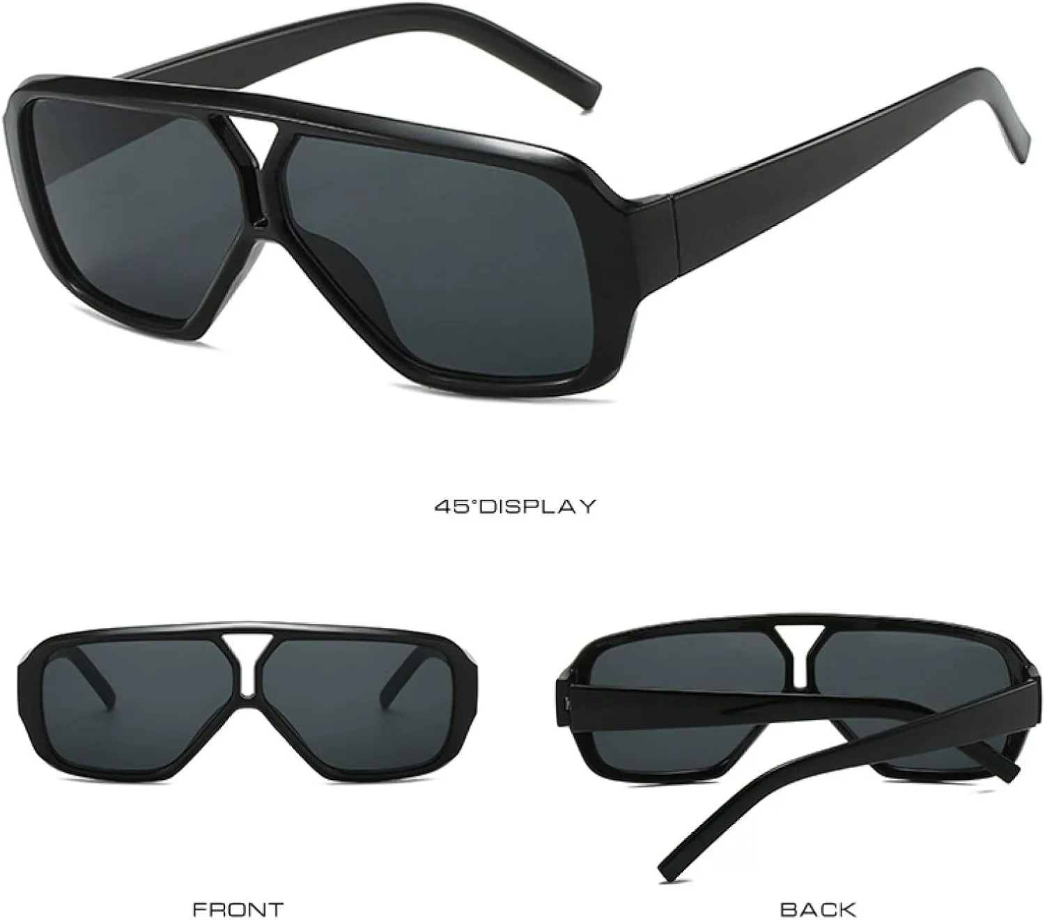 Luxury Bridges Sunglasses Fashion Trending Outdoors Driving Shades Unisex Uv400