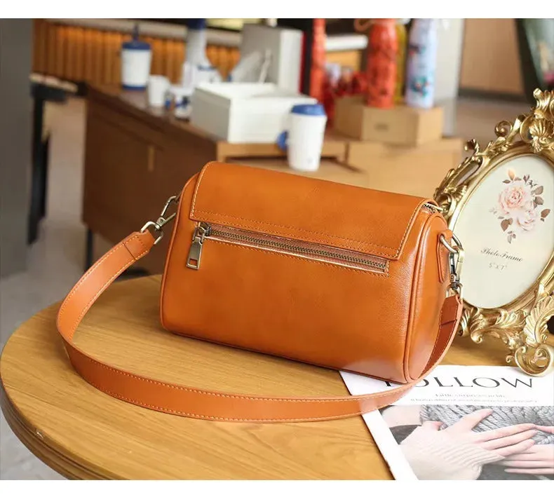 Luxury Leather Crossbody Bag – Elegant & Functional Handbag for Women