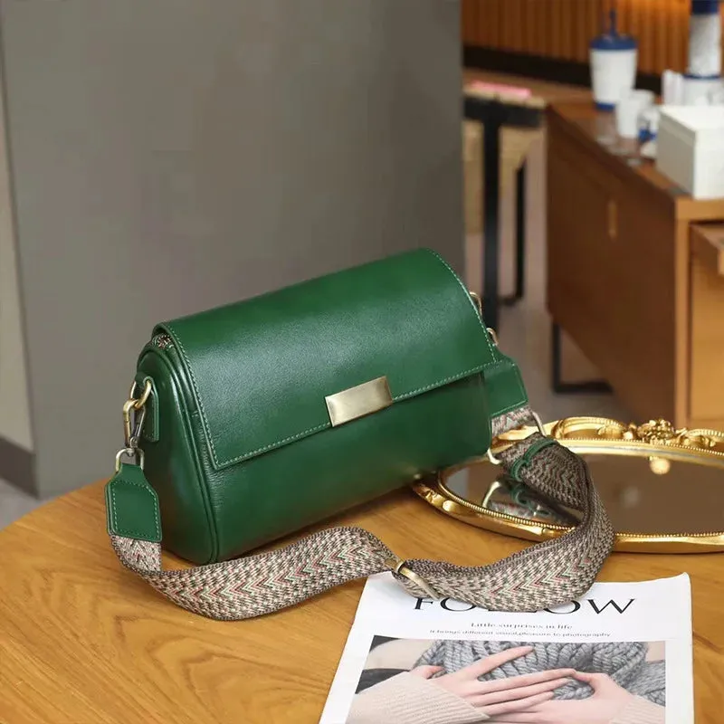 Luxury Leather Crossbody Bag – Elegant & Functional Handbag for Women