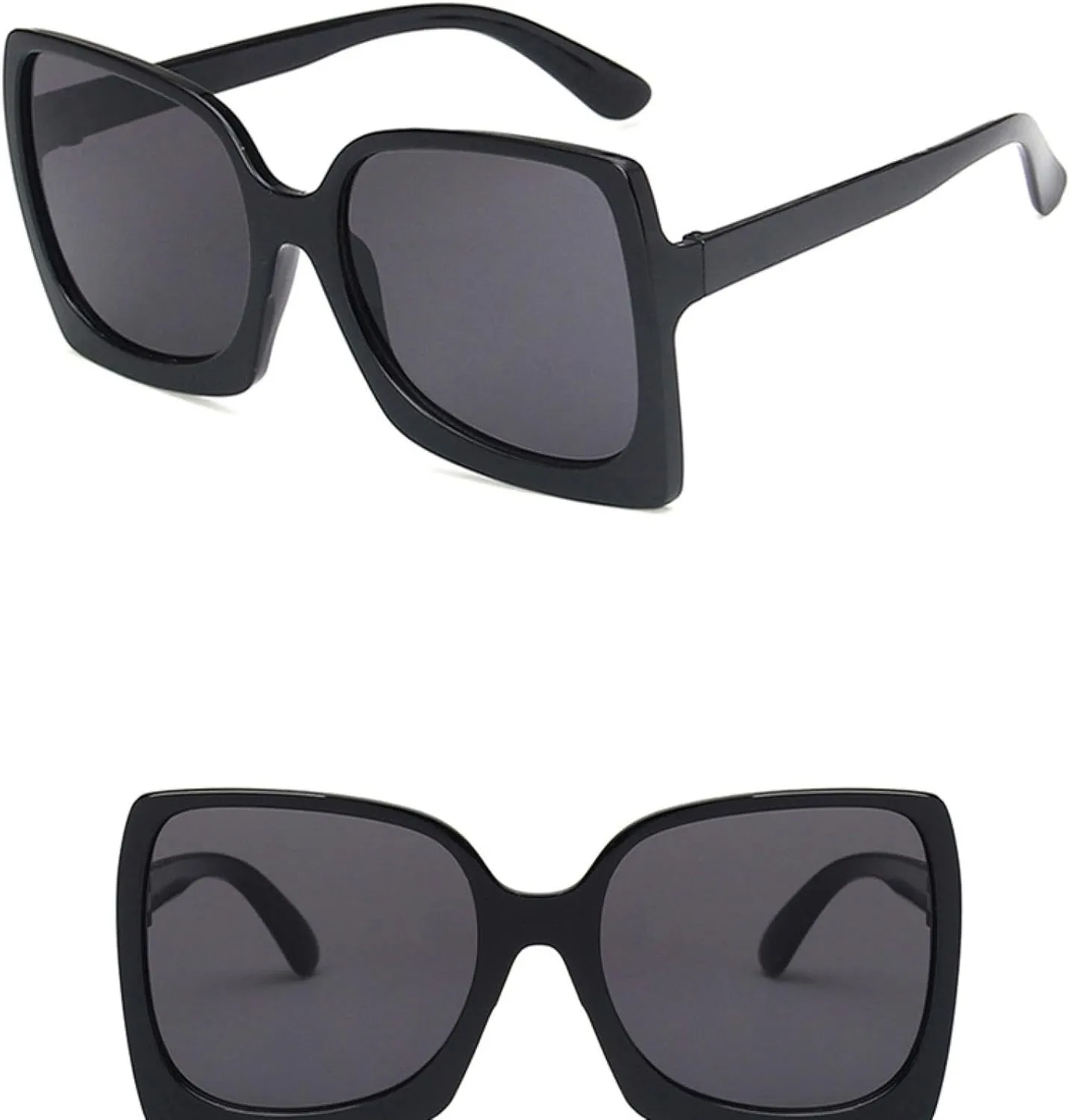 Luxury Oversize Sunglasses Women Vintage Trendy Travel Driving Shades Sunglass Men Uv400 Óculos De Sol Feminino