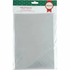 Make A Merry Christmas Treat Bags 16 x 23cm 30 Pieces