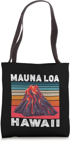 Mauna Loa Hawaii Volcanoes National Park Volcano Eruption Tote Bag