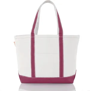Medium Classic Canvas Tote Bag for Women, Top Zipper Closure, Outer Pocket, Daily Essentials, Groceries, Traveling