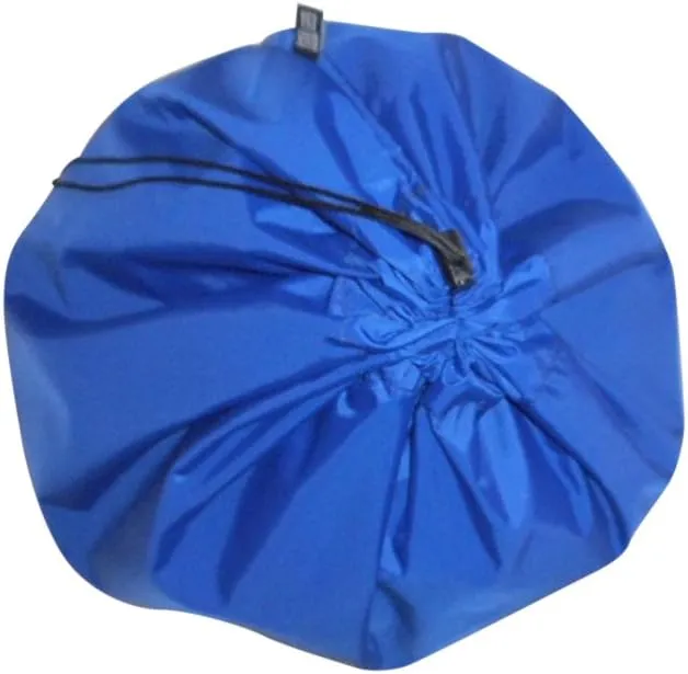 Medium Stuff Sack, Sleeping Bag Cover or Laundry Bag Made In USA. (Blue)