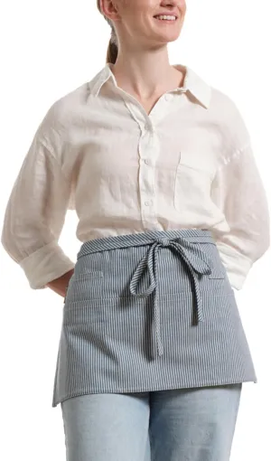 MEEMA Waist Apron with 3 Pockets | Waitress Apron | Waitress Apron with Pockets | Half Aprons With Pockets | Server Aprons