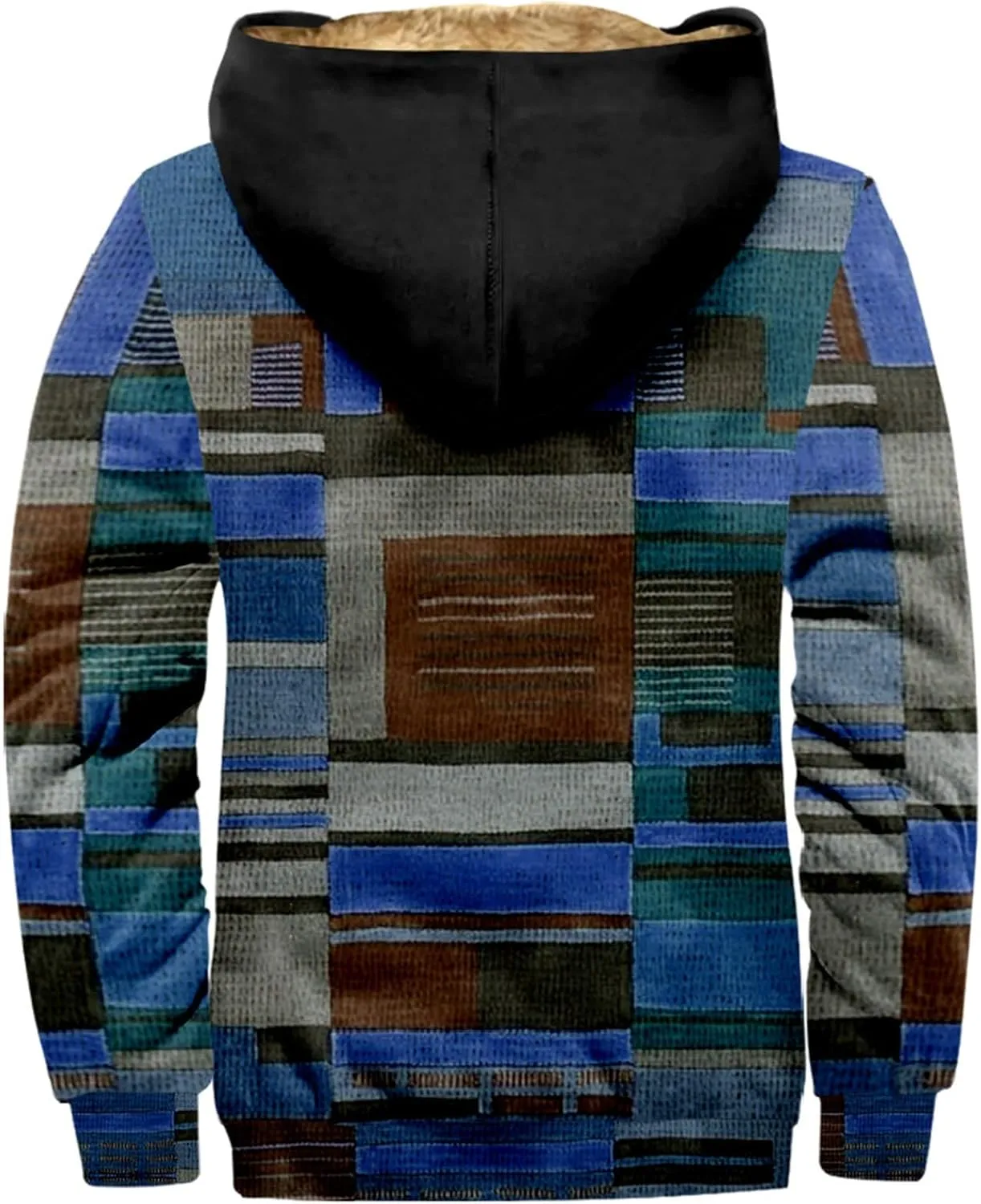 Men's Long Winter Coat Heavyweight Down Jacket Parka Warm Tactical Jackets Casual Zipper Casual Hoodies with Pocket
