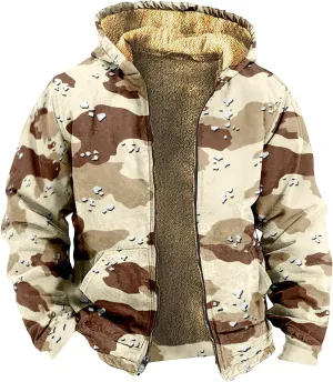 Men's Long Winter Coat Heavyweight Down Jacket Winter Warm Jacket Outerwear Quilted Down Casual Hoodies with Pocket