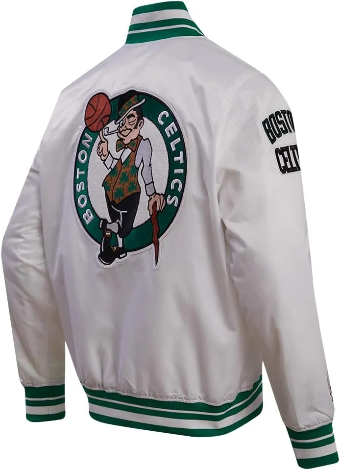 Mens NBA Retro Classics Satin Jacket