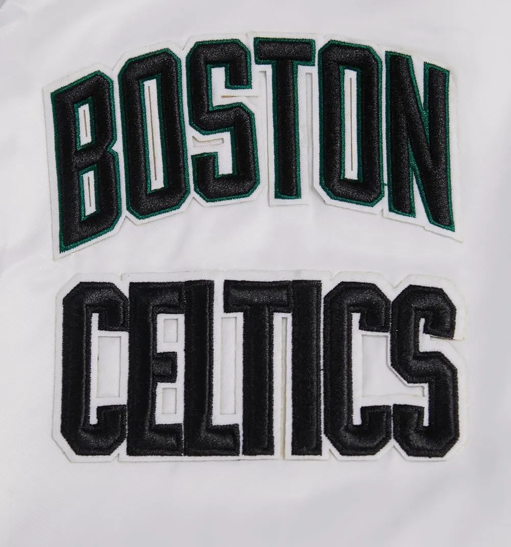 Mens NBA Retro Classics Satin Jacket