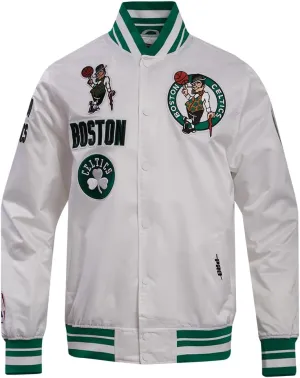 Mens NBA Retro Classics Satin Jacket