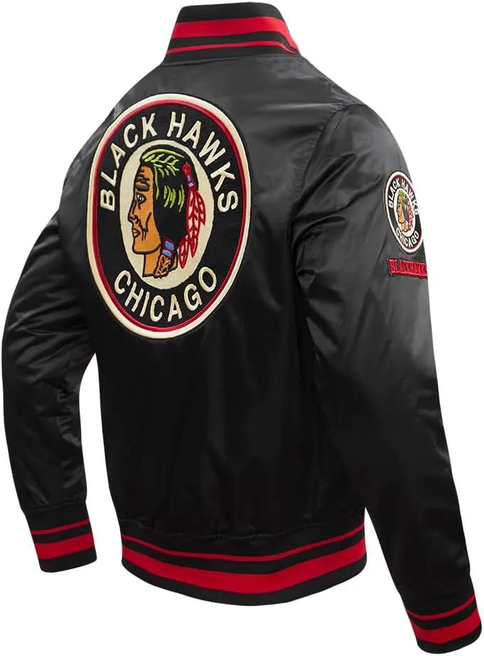 Mens NHL Retro Classics Satin Jacket