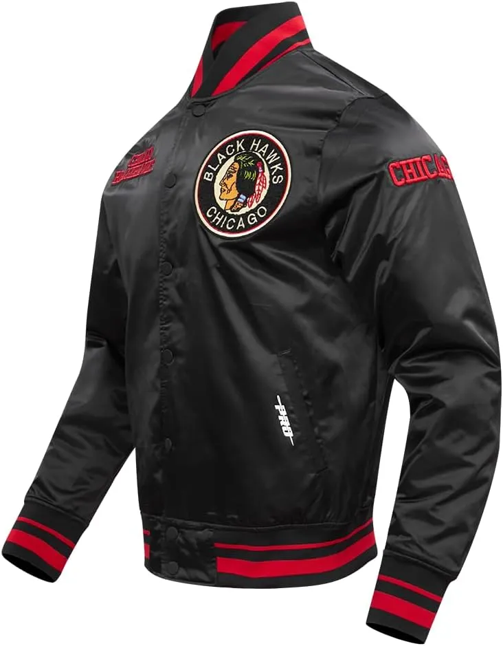 Mens NHL Retro Classics Satin Jacket