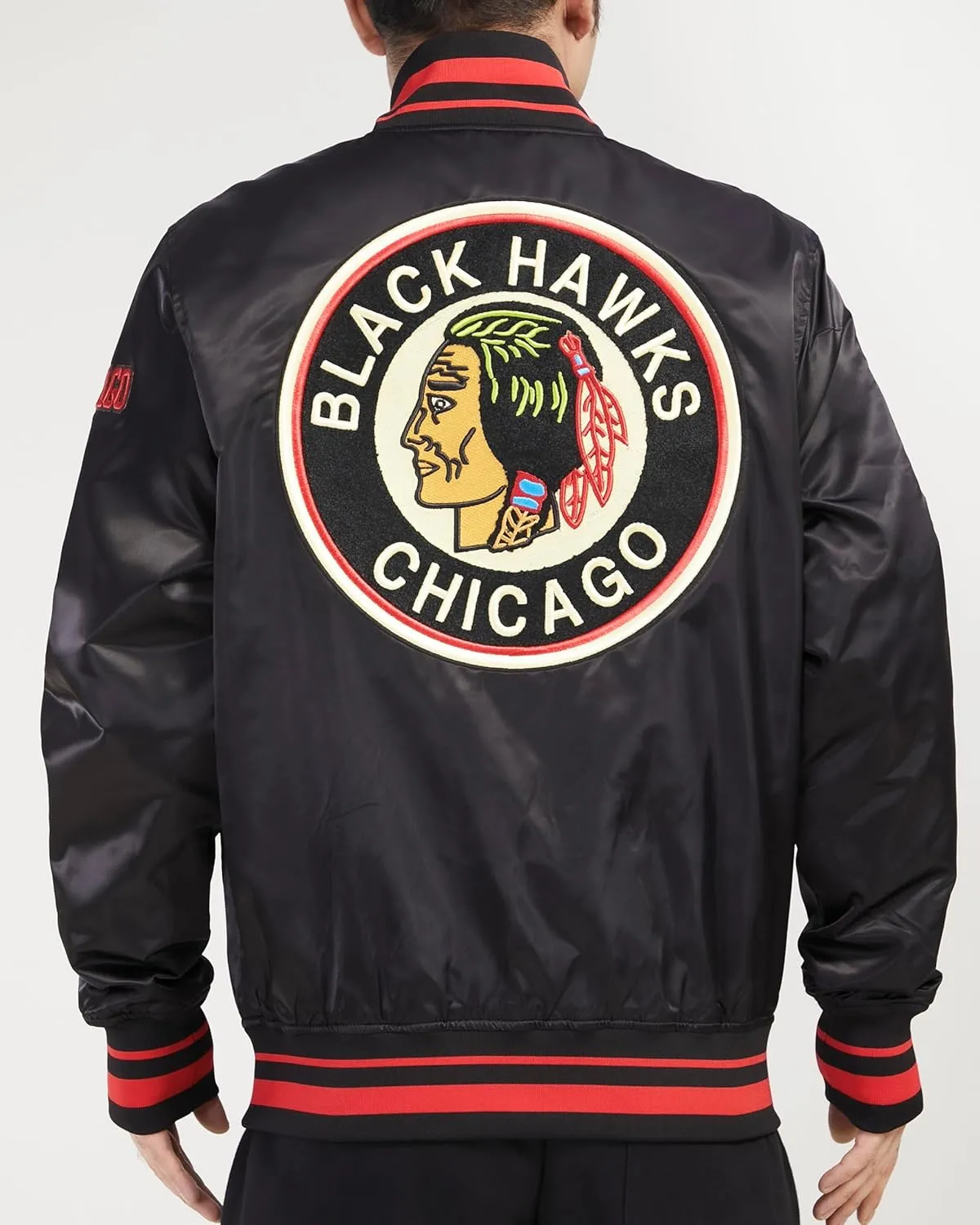 Mens NHL Retro Classics Satin Jacket