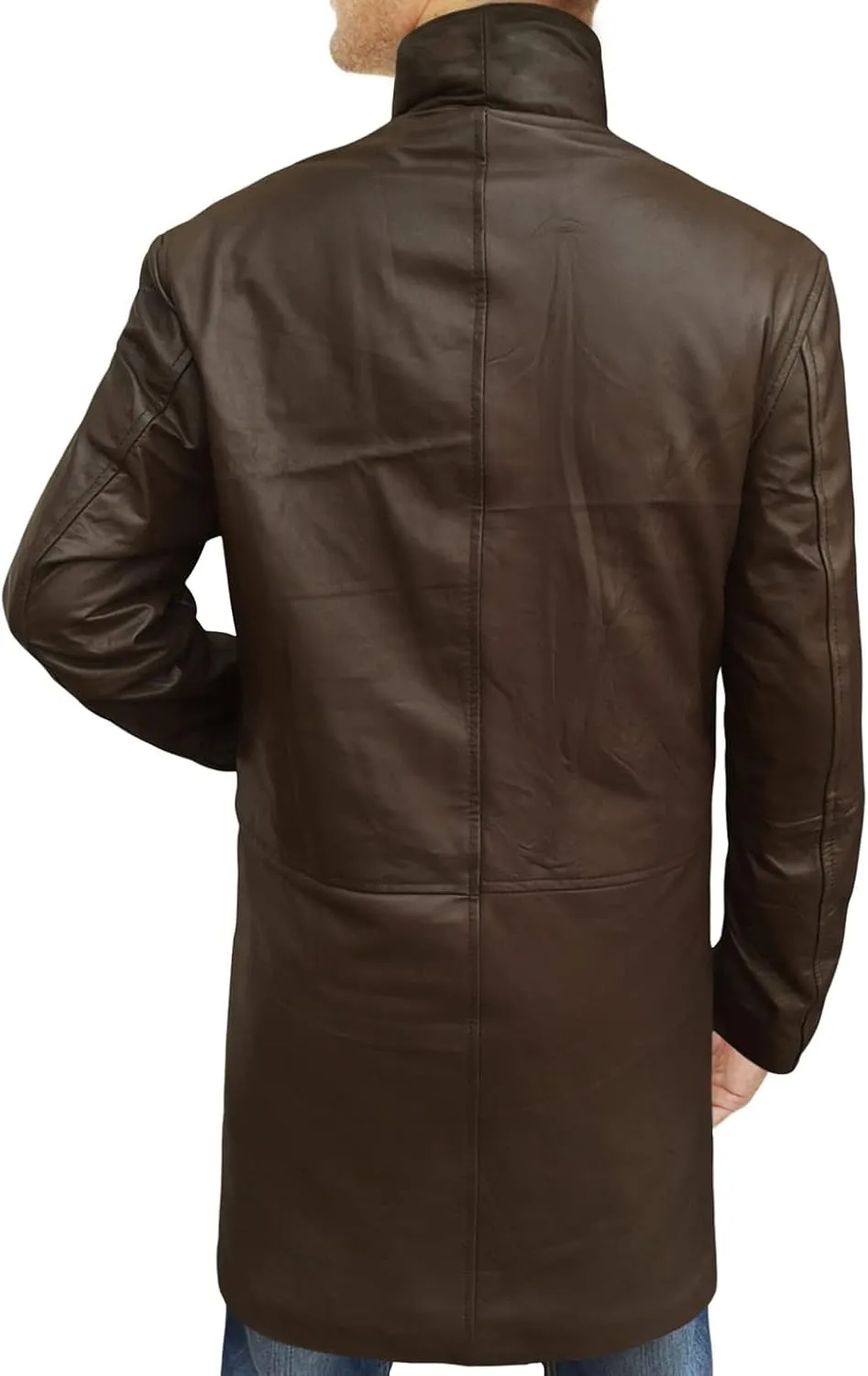 Mens Retro Designer Classic Real Leather Winter Jackets And Coats