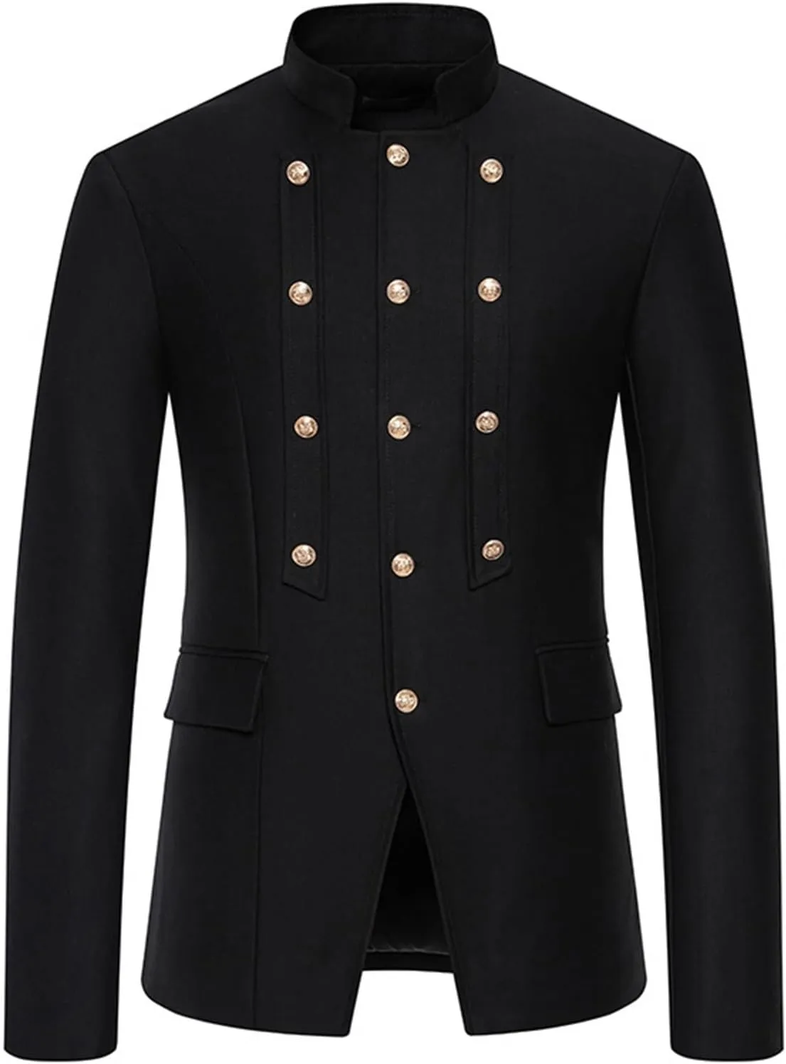 Men's Stylish Court Prince Blazers Slim Fit Long Sleeve Double Breasted Casual Wedding Prom Party Tuxedo Suit Jackets