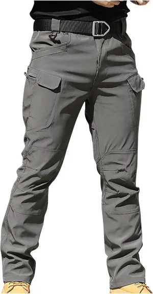 Men’s Tactical Work Pants Outdoor Hiking Pants Trendy Climbing Pants Autumn Trail Pants Classic Camping Pants