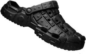 Men's Trendy Color Block Hollow-Out Clogs, Comfortable Non-Slip Casual Durable EVA Slippers for Men Outdoor Activities