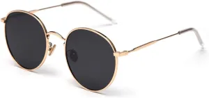 Metal Round Sunglasses Women Polarized Retro Sun Glasses for Men Driving Eyewear