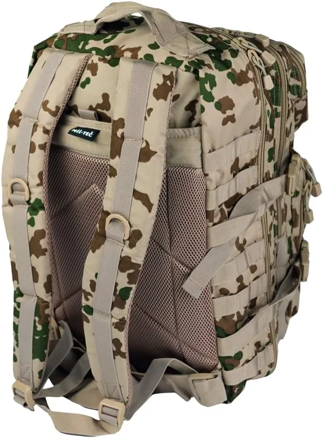 Mil-Tec Assault Pack Tactical Backpack 36 Liter Tropical Camo