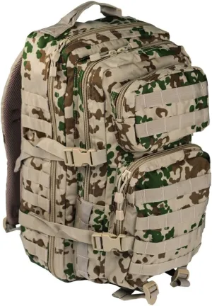 Mil-Tec Assault Pack Tactical Backpack 36 Liter Tropical Camo