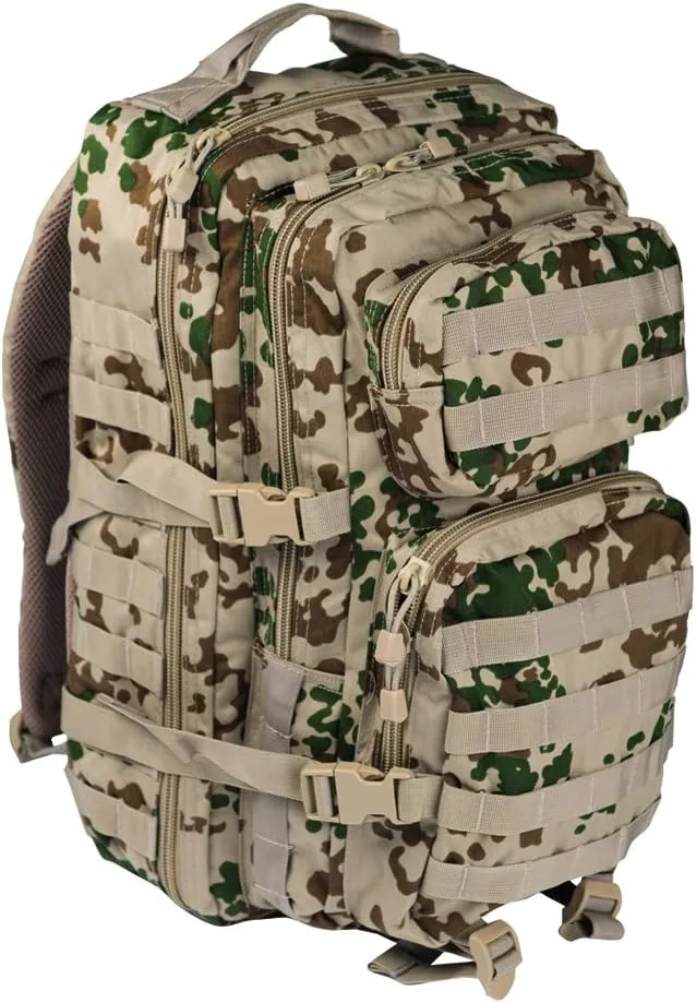 Mil-Tec Assault Pack Tactical Backpack 36 Liter Tropical Camo