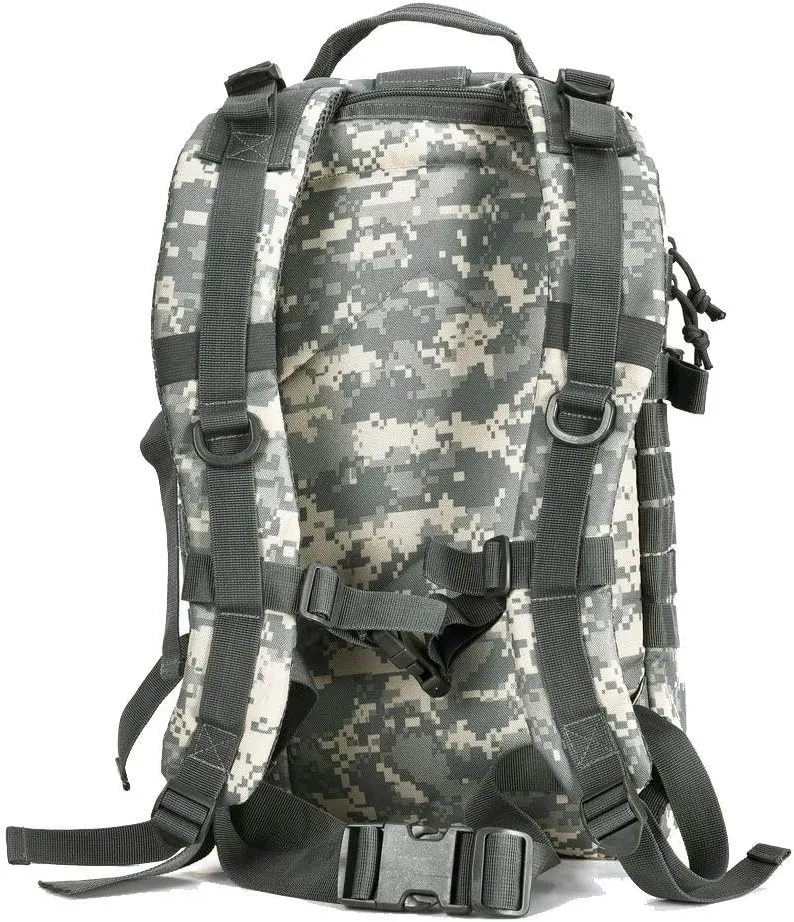 Military Tactical Assault Pack Backpack Small Army Molle Bug Bag Backpacks Rucksack for Outdoor Hiking Camping Hunting 34L ACU